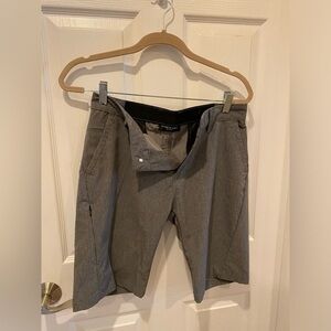 KENNETH COLE Gray Men’s 29 Waist Dress Shorts